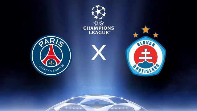 PSG x Slovan Bratislava: onde assistir ao vivo pela Champions League