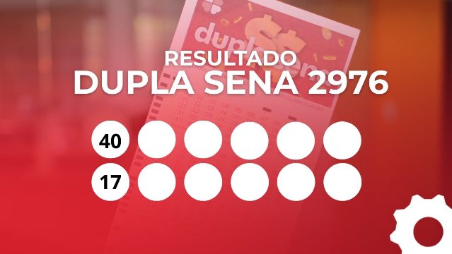 Resultado da Dupla Sena 2976: veja os números dos dois sorteios de hoje