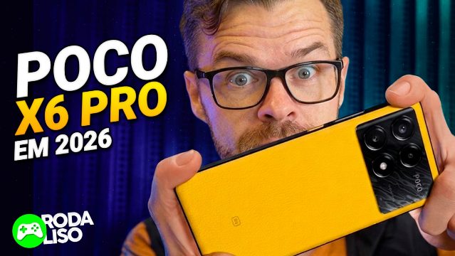 POCO X6 Pro em 2026 - ainda RODA LISO