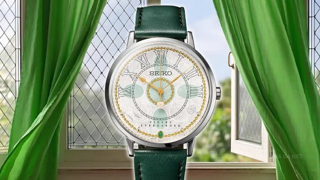 Seiko lança edição limitada de relógios do anime Violet Evergarden