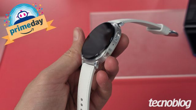 Galaxy Watch 8 com conexão LTE baixa 56% em oferta exclusiva 7.7 Prime Day