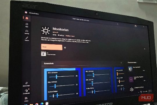 This free app adds the external-monitor brightness slider that Windows 11 forgot