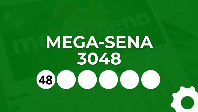 Mega-Sena 3048: resultado de hoje, números sorteados e prêmio de R$ 58 milhões