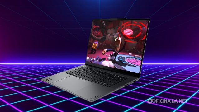 Lenovo lança Yoga Pro 7 com chip Ryzen AI Max+ e até 128 GB de RAM