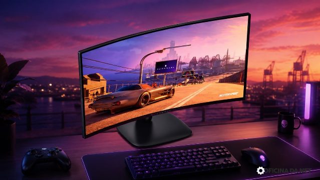 Alienware lança no Brasil o primeiro monitor OLED de 39 polegadas