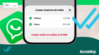 Como excluir de uma vez todas as mídias de uma conversa ou grupo no WhatsApp
