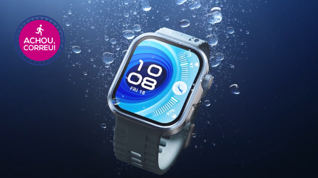 Huawei Watch Fit 4 Pro com tela de 1,82” cai de preço e sai 53% mais barato
