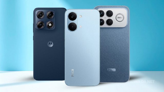 Motorola e Xiaomi dominam o top 10 da semana no Oficina da Net; veja a lista