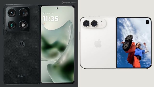 Motorola Razr Fold vs iPhone Duo: qual escolher