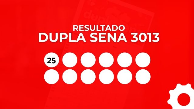 Resultado da Dupla Sena 3013: prêmio de R$ 5,5 milhões será sorteado nesta sexta-feira