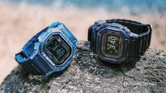 Casio lança dois relógios G-SHOCK para surfistas, agora com o inédito monitor cardíaco