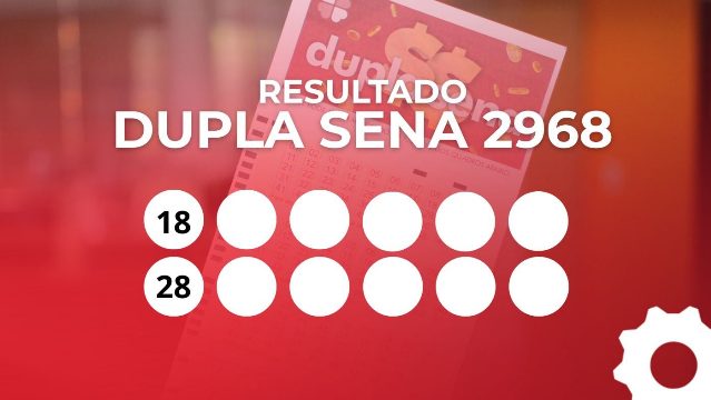 Resultado da Dupla Sena 2968: veja os números que saíram nos dois sorteios