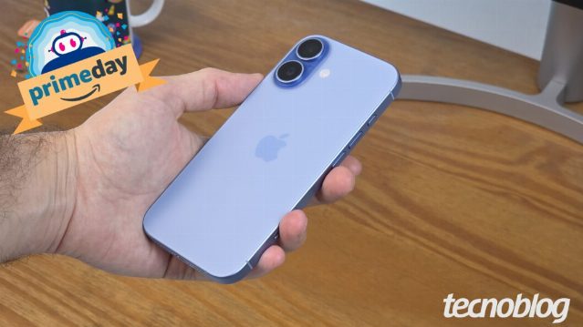 7.7 Prime Day: iPhone 17 (256 GB) está mais barato com desconto de 34%