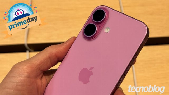 Histórico: iPhone 16 (512 GB) nunca esteve tão barato como no 7.7 Prime Day