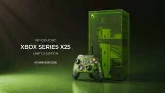 Xbox ganha edição especial de 25 anos com corpo verde translúcido