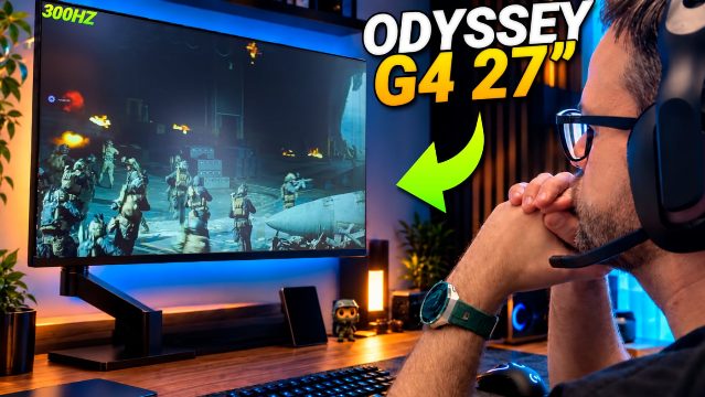 Samsung Odyssey G4 27 Review: 300Hz por R$ 1.799 vale a pena