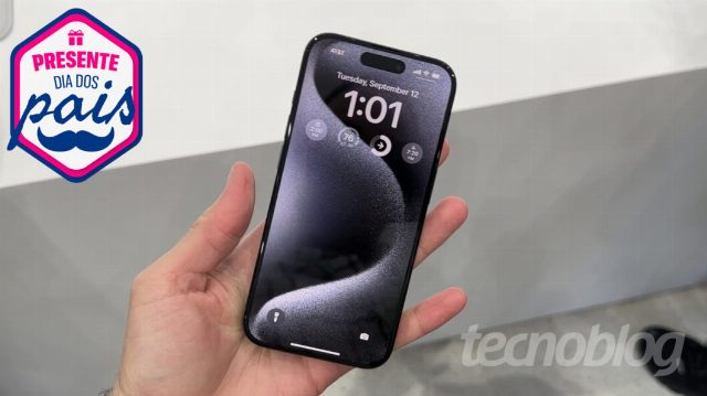 Dia dos Pais 2026: iPhone 15 (256 GB) tem queda de preço na Amazon