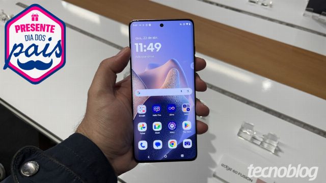 Dia dos Pais 2026: Edge 60 Fusion tem queda agressiva de preço com cupom