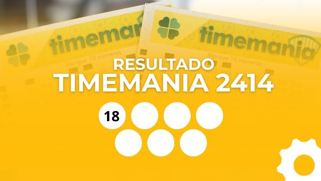 Resultado da Timemania 2414: veja os números sorteados e Time do Coração