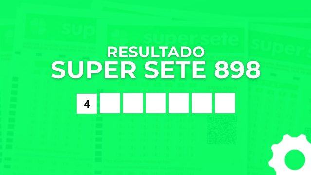 Super Sete 898: prêmio de R$ 8 milhões é o segundo maior desta segunda; veja o resultado