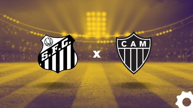 Santos x Atlético-MG: onde assistir, horário e escalações pela Sul-Americana