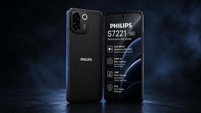 Novo smartphone da Philips mira quem busca 5G sem gastar muito