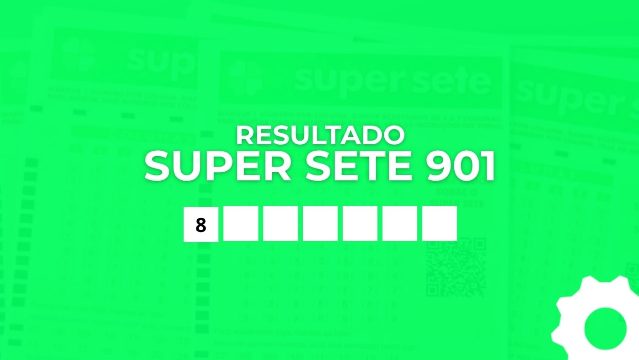 Super Sete 901 sorteia hoje R$ 8,5 milhões; confira o resultado desta segunda-feira (21)