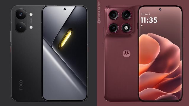 POCO X8 Pro Max vs Motorola Edge 70 Pro: qual escolher