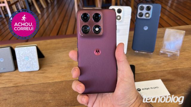 Motorola Edge 70 Pro entra em promoção inédita no 7.7 do Mercado Livre