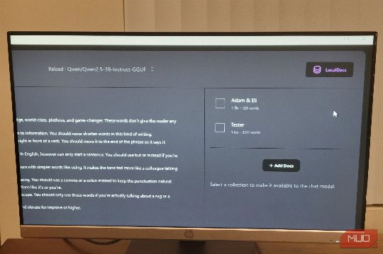 I built a private LLM on my home PC using a USB drive — it only knows what I put on it