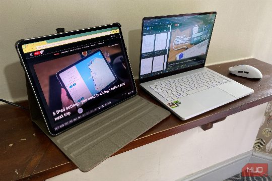 I turned my gaming laptop into a dual-screen workstation with a $6 app