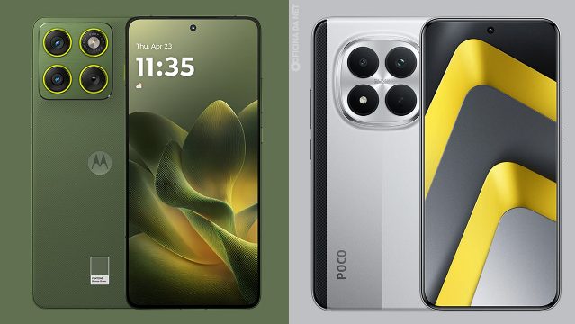 Motorola Edge 70 vs POCO M8 Pro: qual intermediário compensa mais