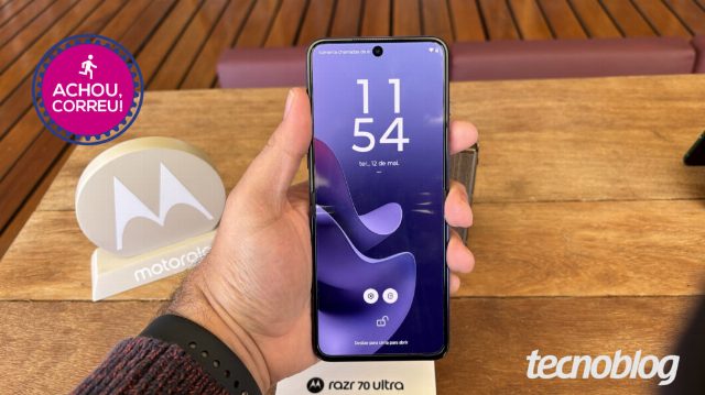 Motorola Razr 70 Ultra tem cupom de R$ 3.000 em oferta por até 10x sem juros