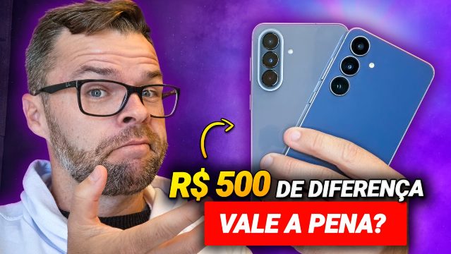 Galaxy A57 vs Galaxy S25 FE: vale pagar R$ 500 a mais