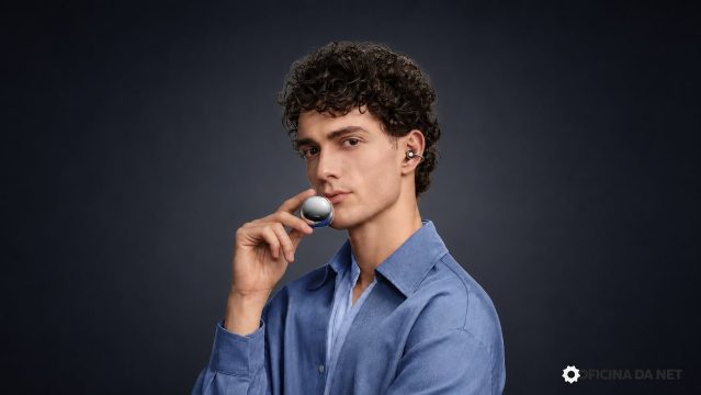 Huawei FreeClip 2 S chega ao Brasil com visual metálico e áudio que se ajusta sozinho