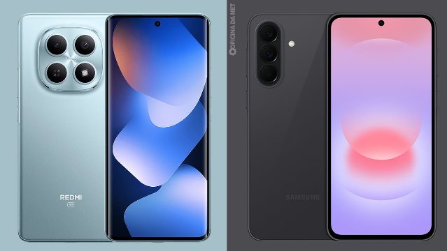 Redmi Note 15 5G vs Galaxy A37: qual intermediário vale mais a pena