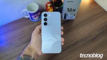 Realme 16x chega ao Brasil com bateria de 6.600 mAh