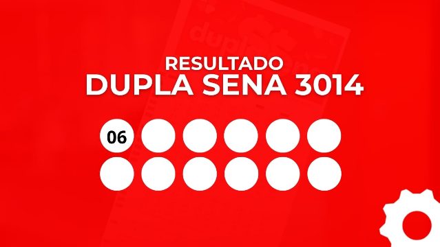 Resultado da Dupla Sena 3014 de R$ 6 milhões: confira os números