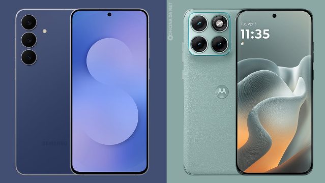 Galaxy S25 FE vs Motorola Edge 70 Fusion Plus: qual vale mais a pena