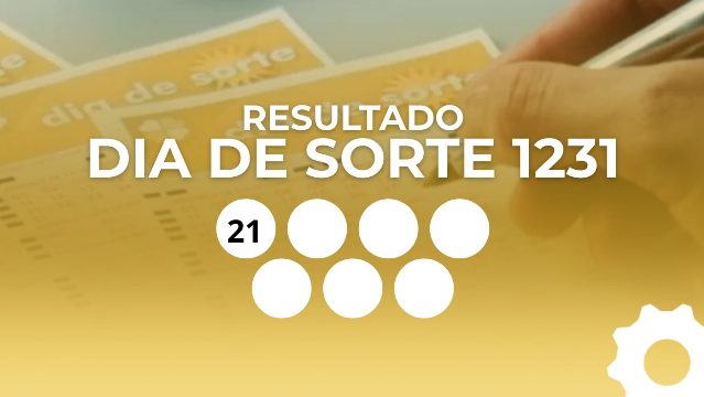 Resultado do Dia de Sorte 1231: veja os números sorteados hoje