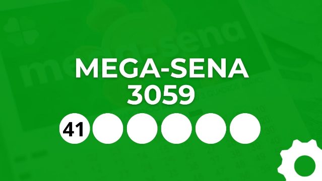 Mega-Sena 3059 sorteia hoje R$ 102 milhões; confira o resultado