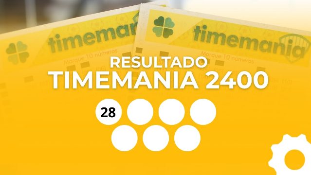 Resultado da Timemania 2400: veja os números sorteados hoje e o Time do Coração