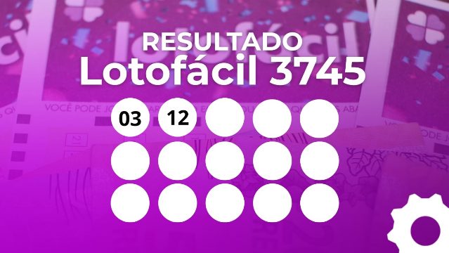 Resultado da Lotofácil 3745: veja os 15 números sorteados e quantos acertaram