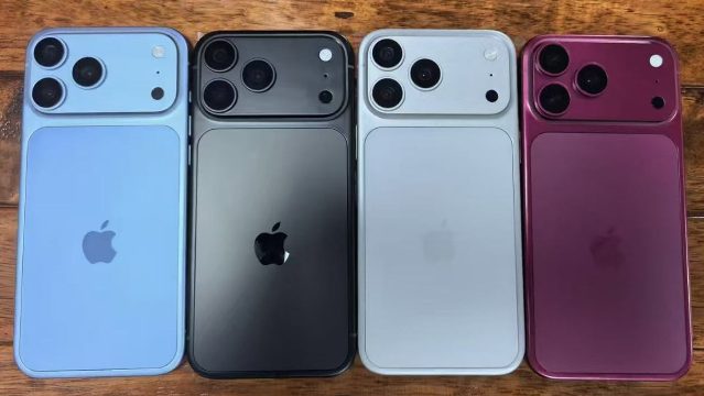 iPhone 18 Pro aparece em imagens reais com quatro opções de cores