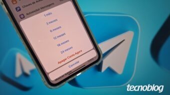 Como excluir uma conta do Telegram
