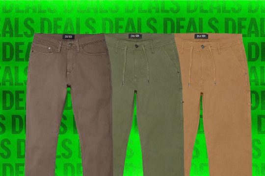 Duer’s Wear-Everywhere Pants Are on Sale This Weekend