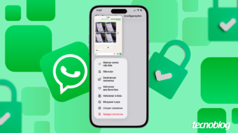 Como destrancar conversas no WhatsApp