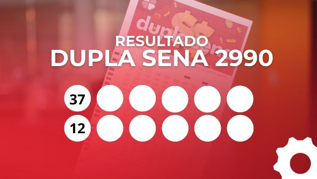 Resultado da Dupla Sena 2990: veja os números dos dois sorteios