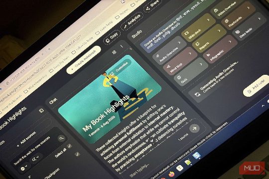 Gemini Notebook turned my forgotten Kindle highlights into an interview with a year of my own reading