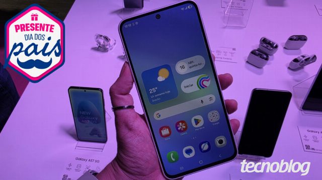 Dia dos Pais 2026: Galaxy A37 5G cai 47% com cupom no Mercado Livre